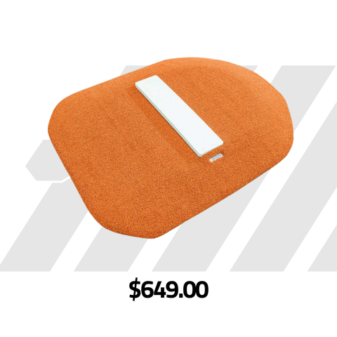 PortoLite 4” Youth Portable Pitching Mound - Red