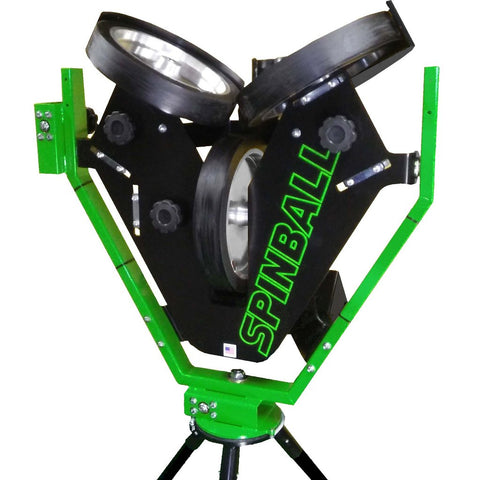 Spinball Wizard 3 Wheel Pitching Machine for baseball or softball